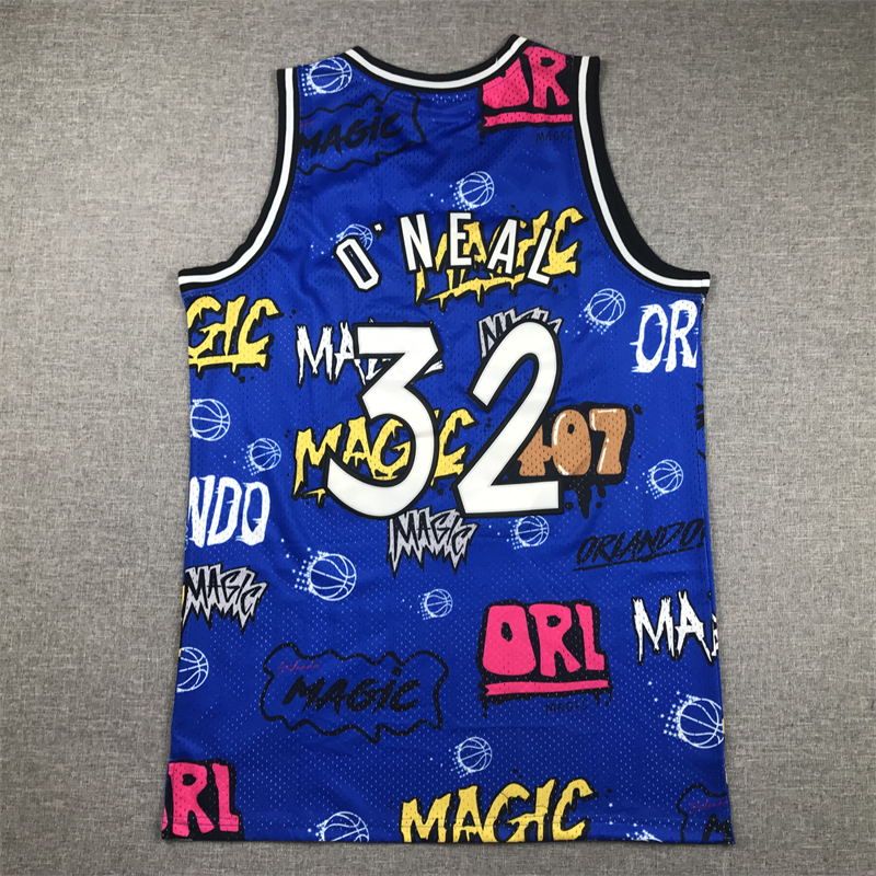 Men Orlando Magic 32 O.Neal Blue 2024 NBA Jersey